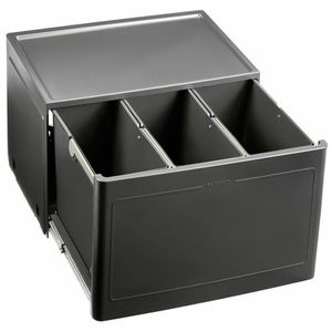 BLANCO Einbaumülleimer Botton Pro 60/3 Automatic, ab 60cm Schrankbreite, Kunststoff, 3x 13 Liter
