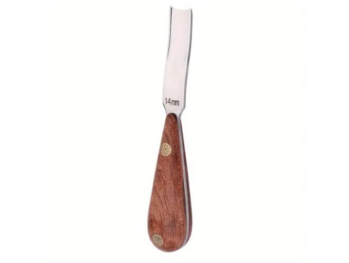 PFMSAAF Leder kantenhobel 1 X 4–16 Mm Kantenabschräger for Lederhandwerk Schälen, Abschrägen, Messer, Ausdünnen, Schieben, Nuten, Graben, Lederhandwerk, Handarbeit, DIY(14mm)