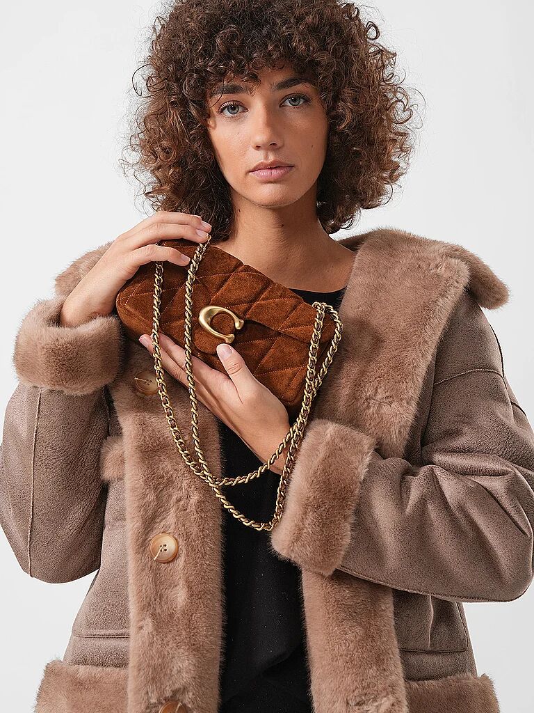 COACH Ledertasche - Mini Bag TABBY 20  braun W