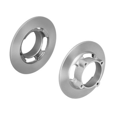 F.BECKER Bremsscheibe SET10212871 voll 171mm 6mm für AIXAM