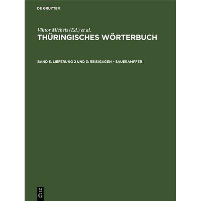 Reisigagen – Sauerampfer, Gebundene Ausgabe von , De Gruyter, 978-3-11-265279-4