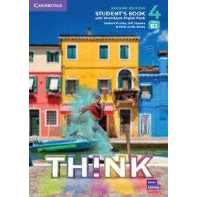 Think Level 4 Student's Book with Workbook Digital Pack British English, Taschenbuch von Herbert Puchta,Jeff Stranks,Peter Lewis-Jones, Cambridge