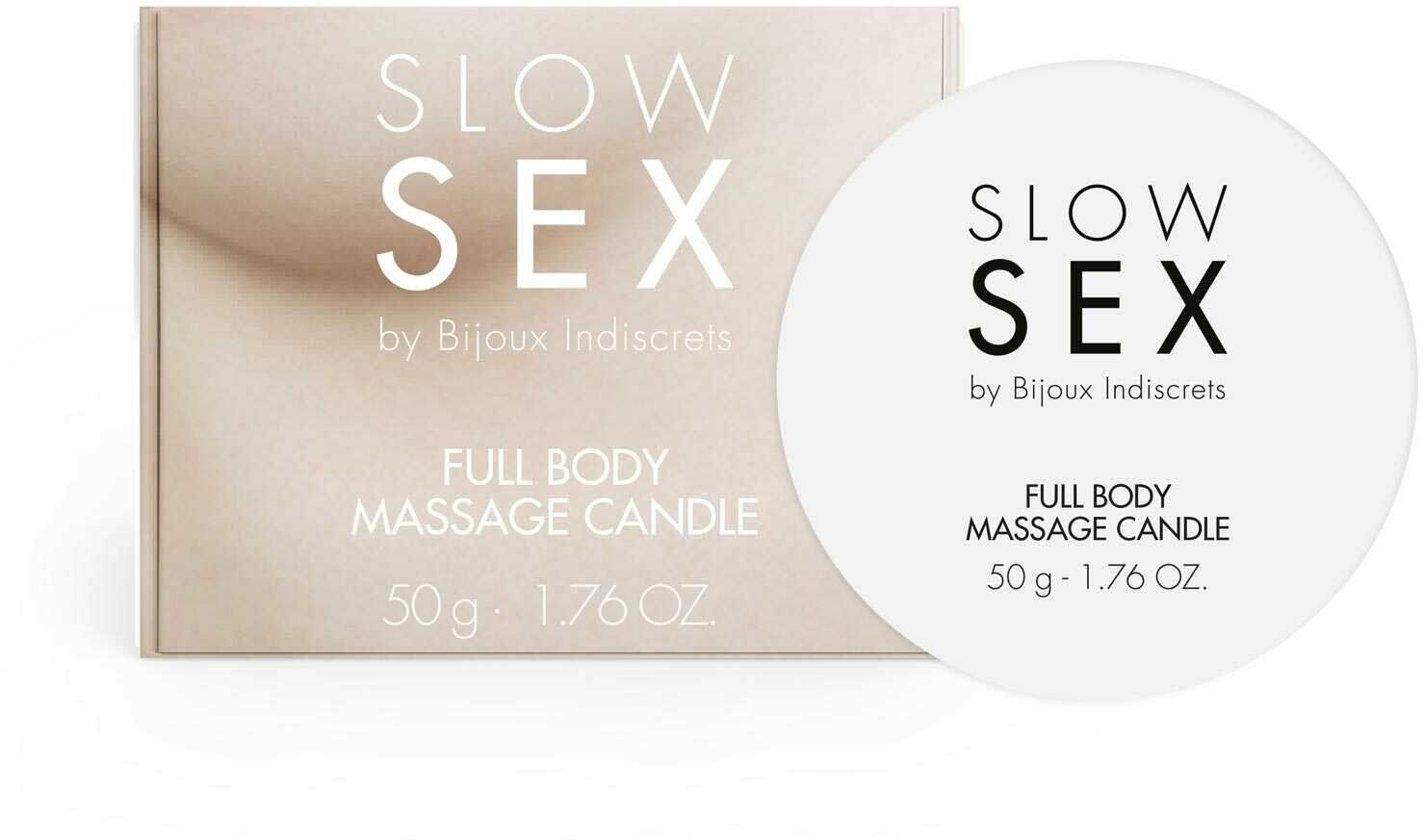 Bijoux Indiscrets Bougie de massage - Slow sex