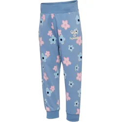 hummel hmlRINNA Adjust Jogginghose Mädchen 7986 - faded denim 56
