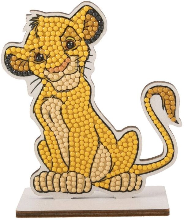 CRYSTAL ART Kit figurine à diamanter - Disney Simba
