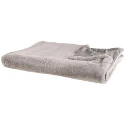 DECKE Hellgrau Chaab 150/200 cm