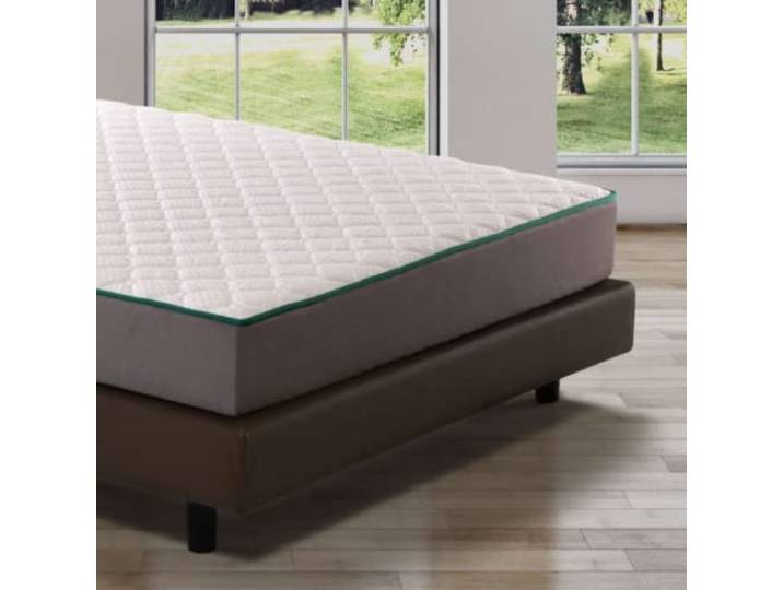 Bedshire Essential Matratze für Doppelbett, 160 x 190 cm, orthopädischer Memoryschaum, 23 cm, Bezug aus Baumwolle und atmungsaktivem Stoff, hergestellt in Italien.