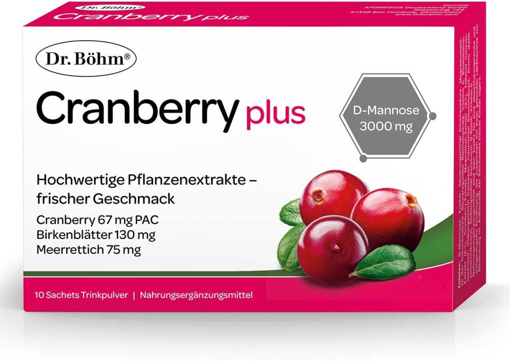 Dr. Böhm Cranberry plus Granulat