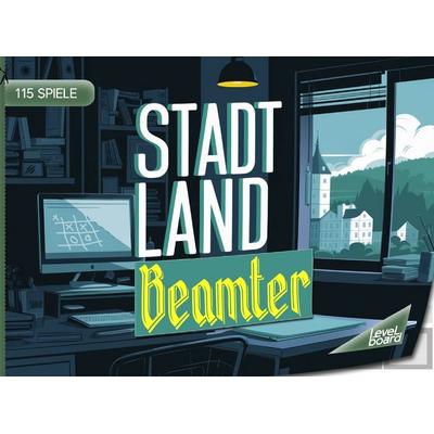 Stadt, Land, Beamter - 115 Spielblöcke, Taschenbuch von LevelBoard Spiele, LevelBoard Spiele, 978-3-693-19807-0