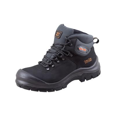 Sicherheitsschuh NORISK "Blackrock" Gr. 48, schwarz, 48, Obermaterial: 100% Rindnubukleder CNU., Schuhe