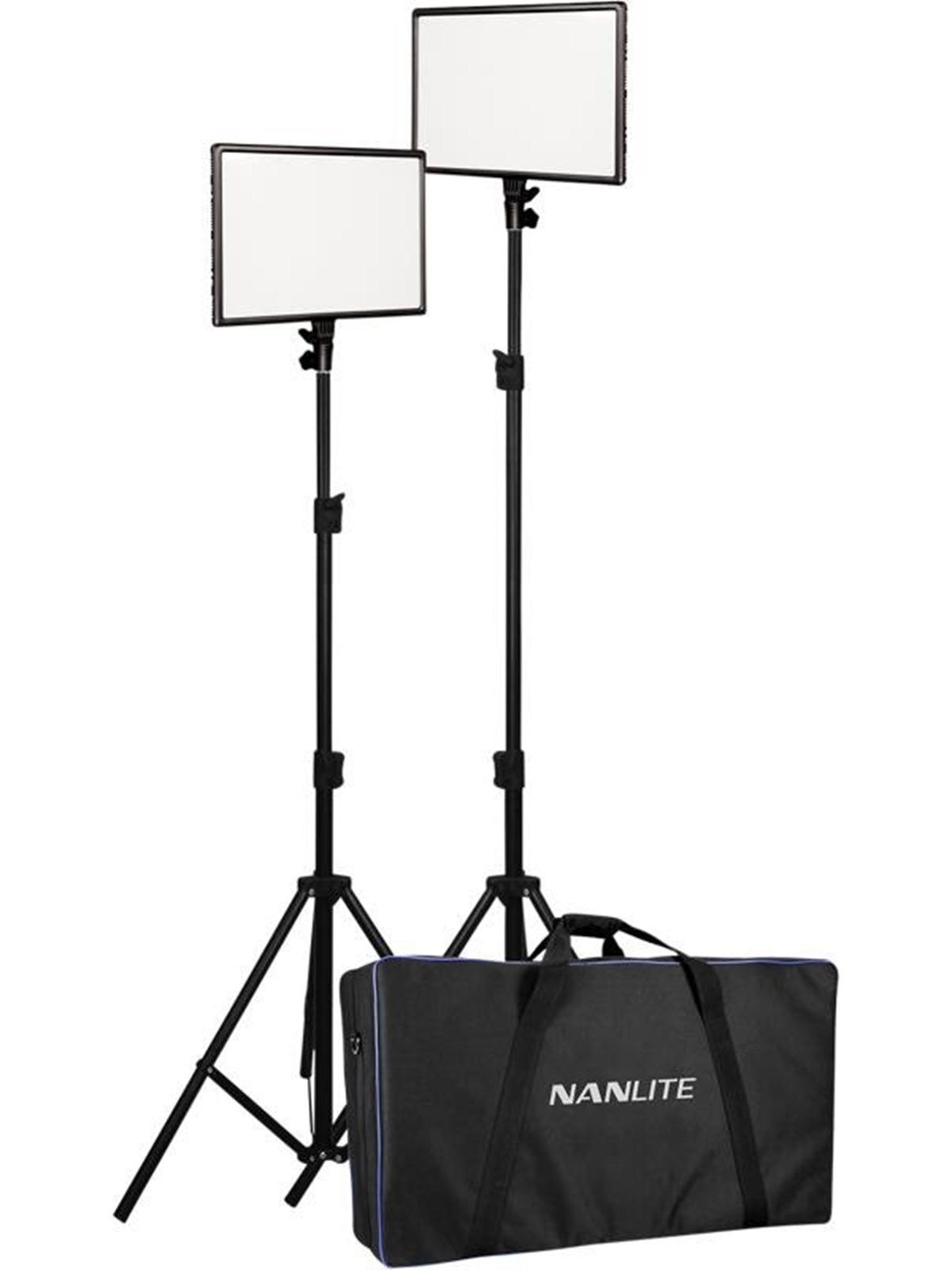 Nanlite LumiPad 25 LED 2 Light kit with stand and bag