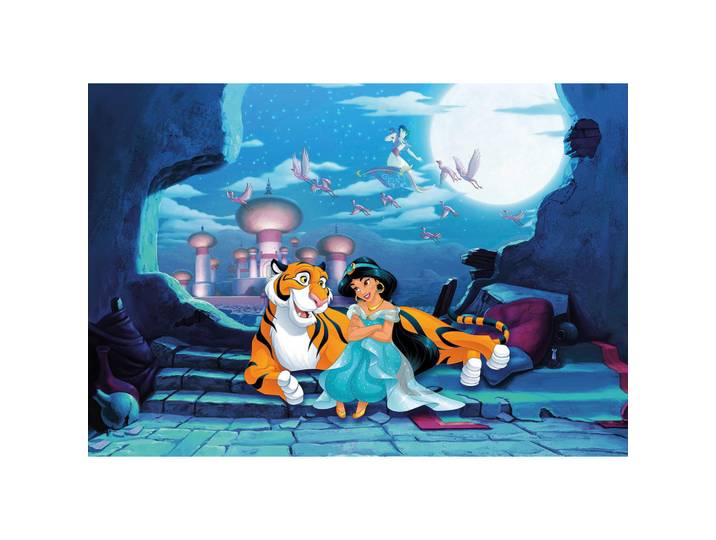 Komar Fototapete Prinzessin Jasmin, Mehrfarbig, Cartoon, 368x254 cm, Fsc, Tapeten & Wandverkleidungen, Fototapeten