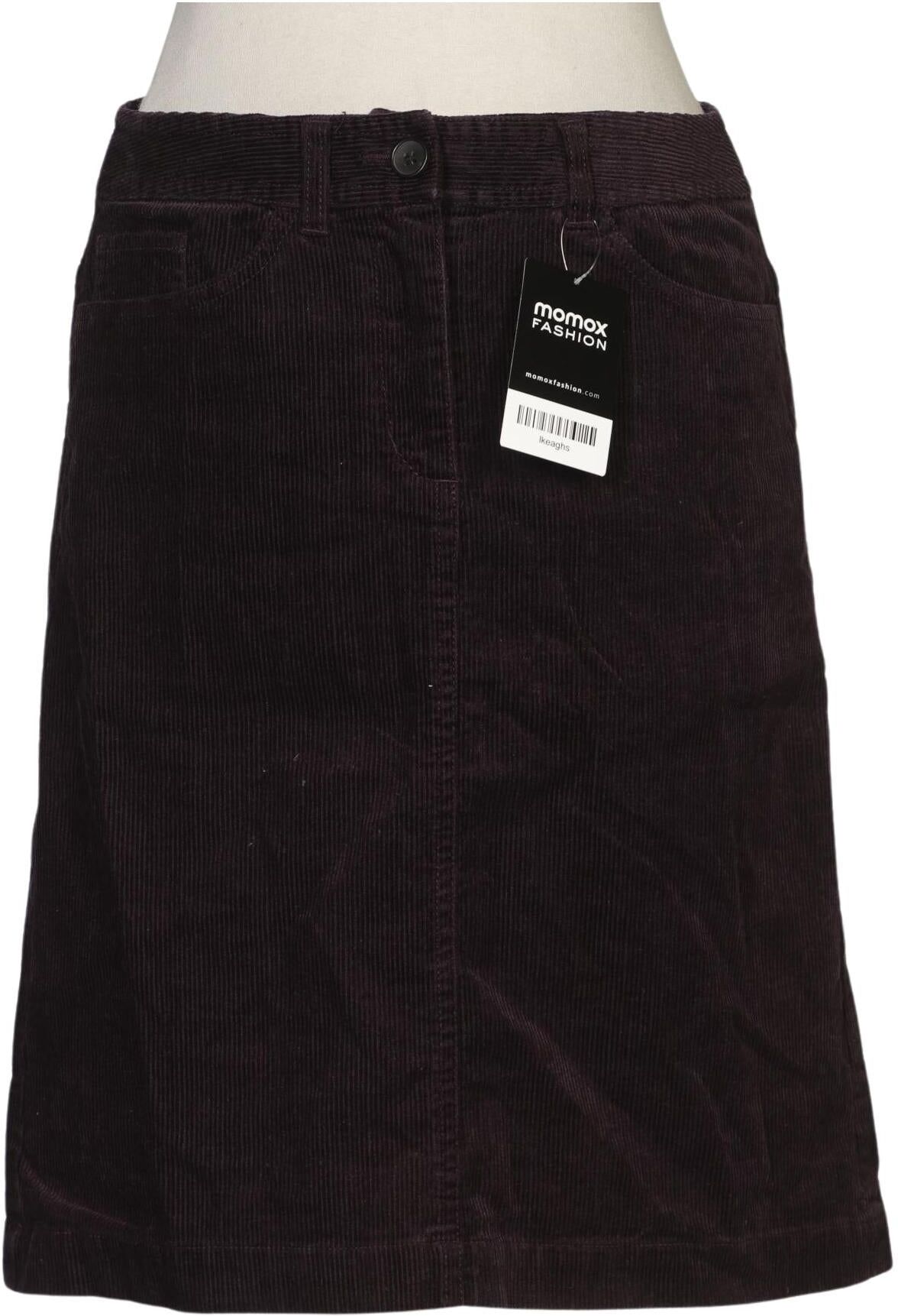 hessnatur Damen Rock, Lila, Gr. EU 34, Hanf / Baumwolle - Second Hand