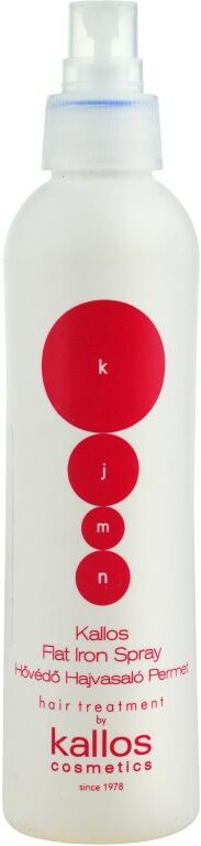 Kallos KJMN Professional Flat Iron Spray Schützender Spray für thermische Umformung von Haaren 200 ml