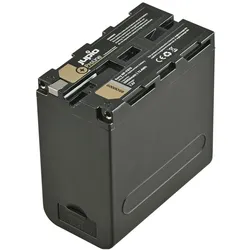 Jupio ProLine NP-F970 (USB 5V / DC 8.4V Output) 10050mAh (Kamera Akku), Kamera Stromversorgung, Schwarz