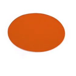 Weihnachtsbaum Unterlage PODIUM - Rund - Orange - Ø 30cm