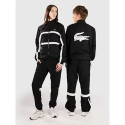 Lacoste Regular Fit Off Court Water-Repellent Sweatpants black / white Gr. M