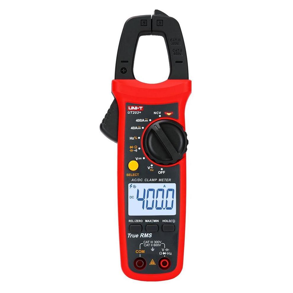 Uni-T Current measuring pliers UT203 + AC / DC (Zangenstrommesser) (UT203+)