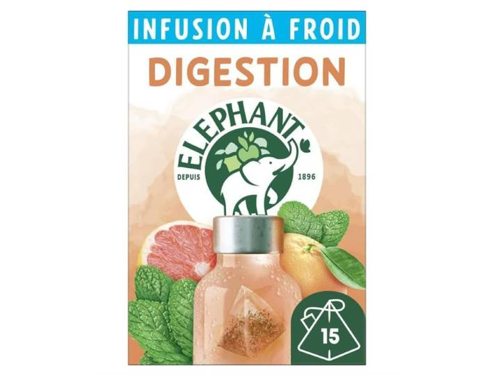 ELEPHANT Infusion à froid Digestion 15 sachets