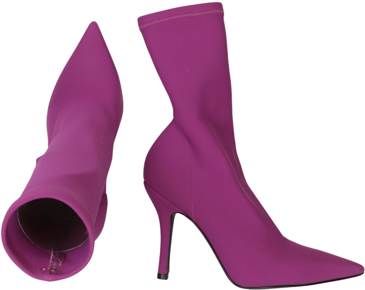 Bianca Di Damen Stiefelette, Lila, Gr. EU 37, Kunstleder - Second Hand