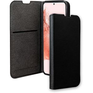 Bigben Handyhülle Folio Case, schwarz, für Galaxy S23+, aus Kunstleder, Flip Case