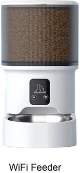Uplift Treasures Smart WiFi Video Automatic Pet Feeder Set wifi Feeder
