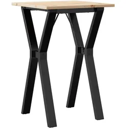 vidaXL, Couchtisch + Beistelltisch, Jagonor (Y-Gestell) (50 x 50 x 75 cm)