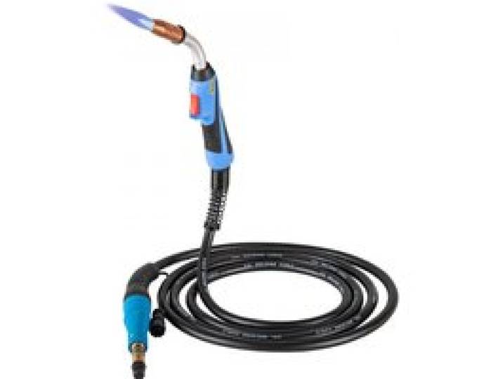 VEVOR Pistolet de soudage Mig 4,6 m torche remplacement câble souple 250 A cycle de service 60% pour soudeur électrique utilisation intensive soudure environnements industriels construction difficiles