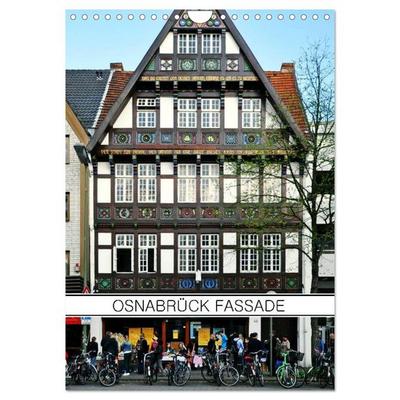 Osnabrück Fassade (Wandkalender 2026 DIN A4 hoch), CALVENDO Monatskalender