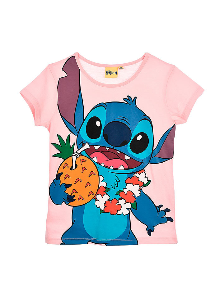 Lilo & Stitch Shirt "Stitch" in Rosa - 98