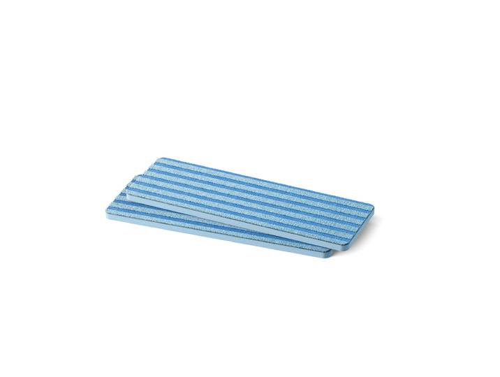 PHILIPS Mikrofaserpad OneUp Ersatzpad XV1883/20 , blau, B:12cm H:2mm L:35cm, Putztücher, Speziell für Fliesen, Stein- und Betonböden entwickelt, Mikrofaserpad