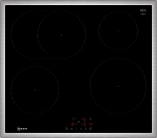 Neff T56SBF1L0 Induktionskochfeld 60cm TouchControl Bräterzone Edelstahlrahmen aufliegend