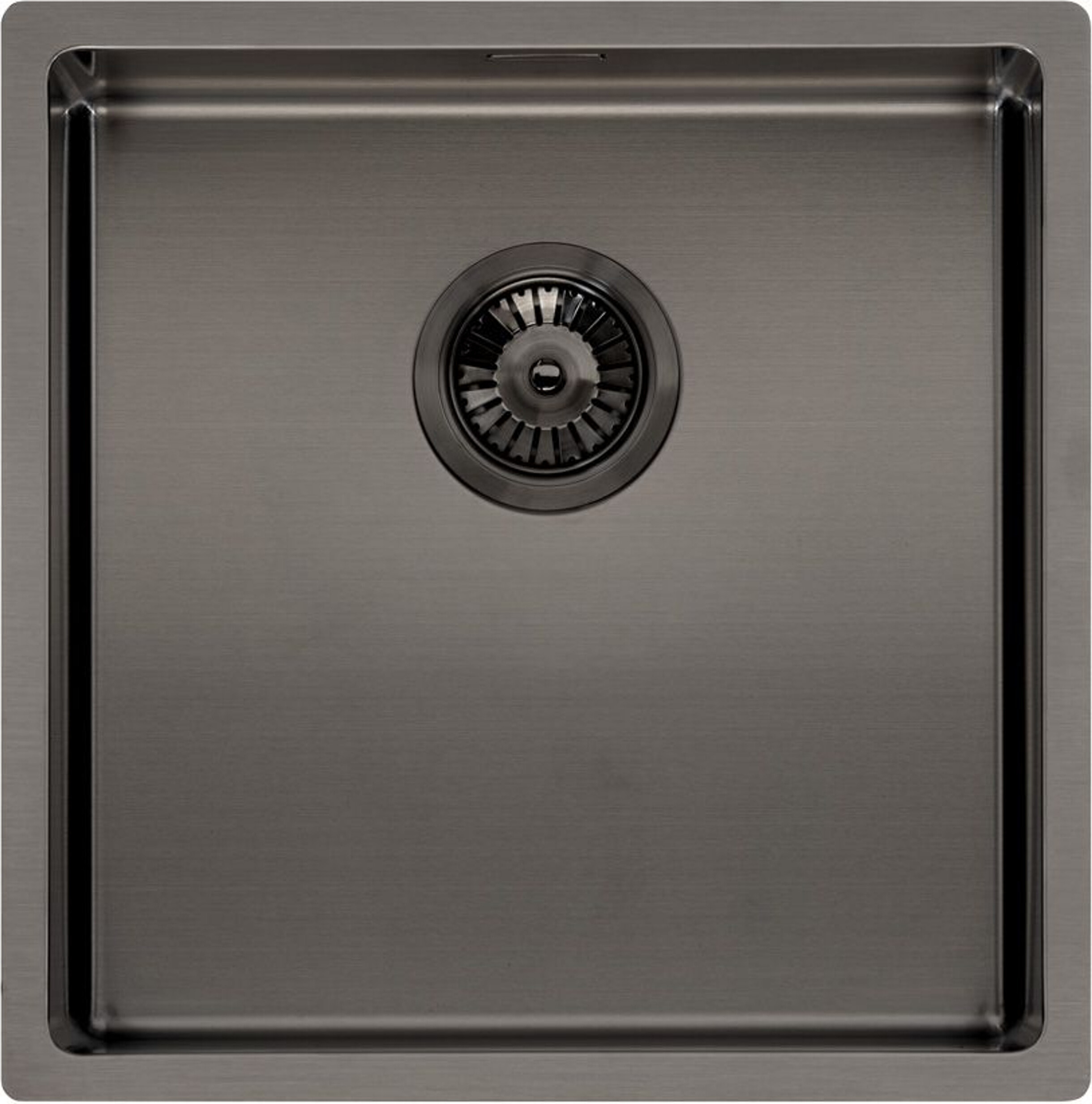 REGINOX Spüle MIAMI 40 x 40 in der Farbe GUN METAL / PVD-Beschichtung / Spülbecken