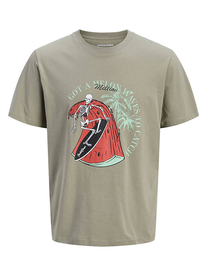 Jack & Jones Shirt "King" in Khaki - L