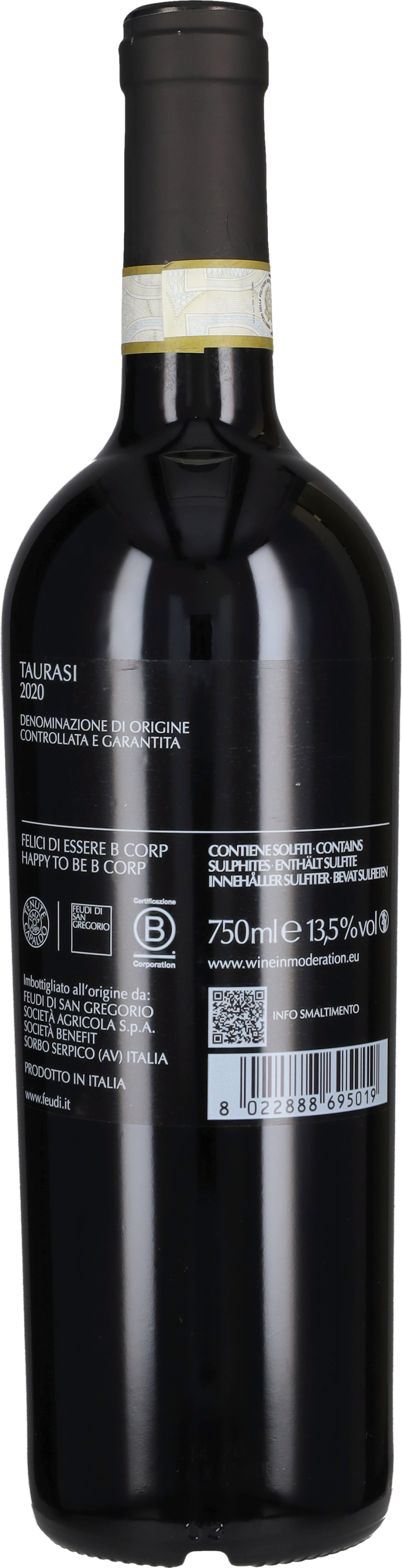 Feudi di San Gregorio Taurasi 2020