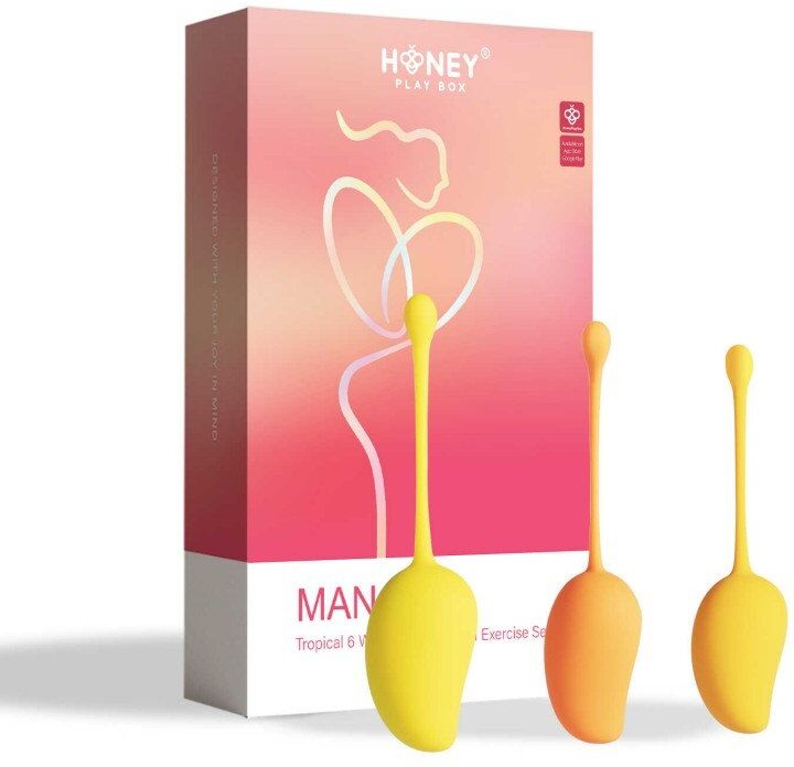 Honey Play box Mango - Set de 6 Boules de geisha