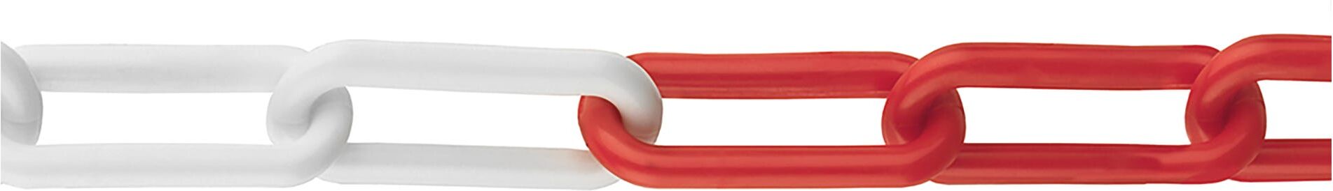Tecnomat CATENA SEGNALETICA 12 m BIANCA E ROSSA Ø 8 mm POLIETILENE VML