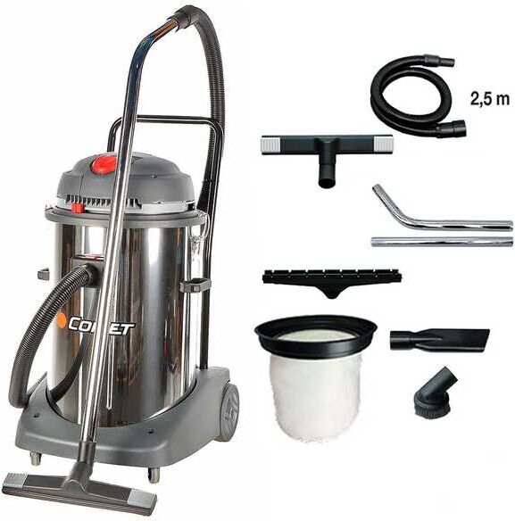 Comet CVP 378 X - Bidone aspiratutto - 3 motori - Serie Professionale