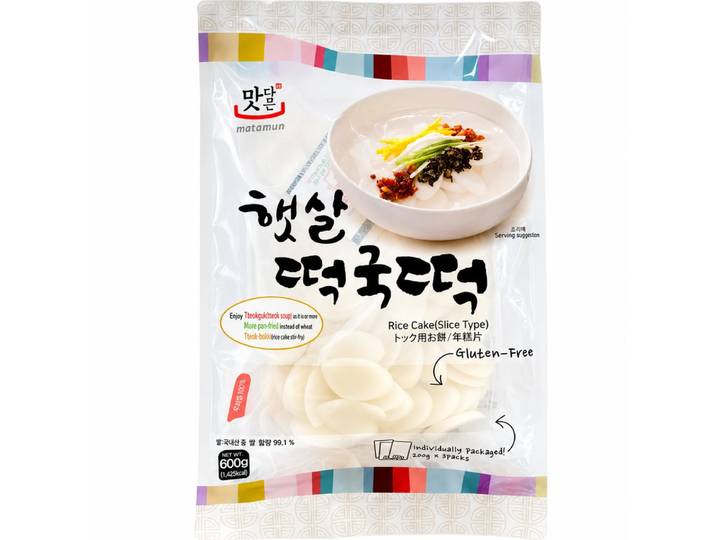 Matamun Gâteau de riz coréen en tranches - 600 g