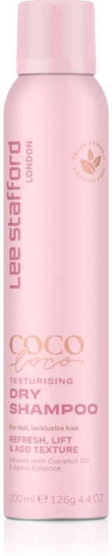 Lee Stafford CoCo LoCo Agave shampoing sec structurant pour tous types de cheveux 200 ml