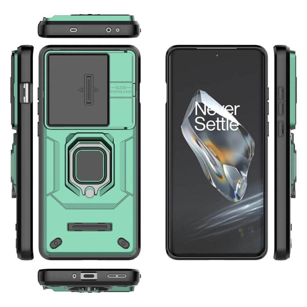 Cover-Discount OnePlus 12 - Armor Case mit Kickstand grün (OnePlus 12) (660177107D)