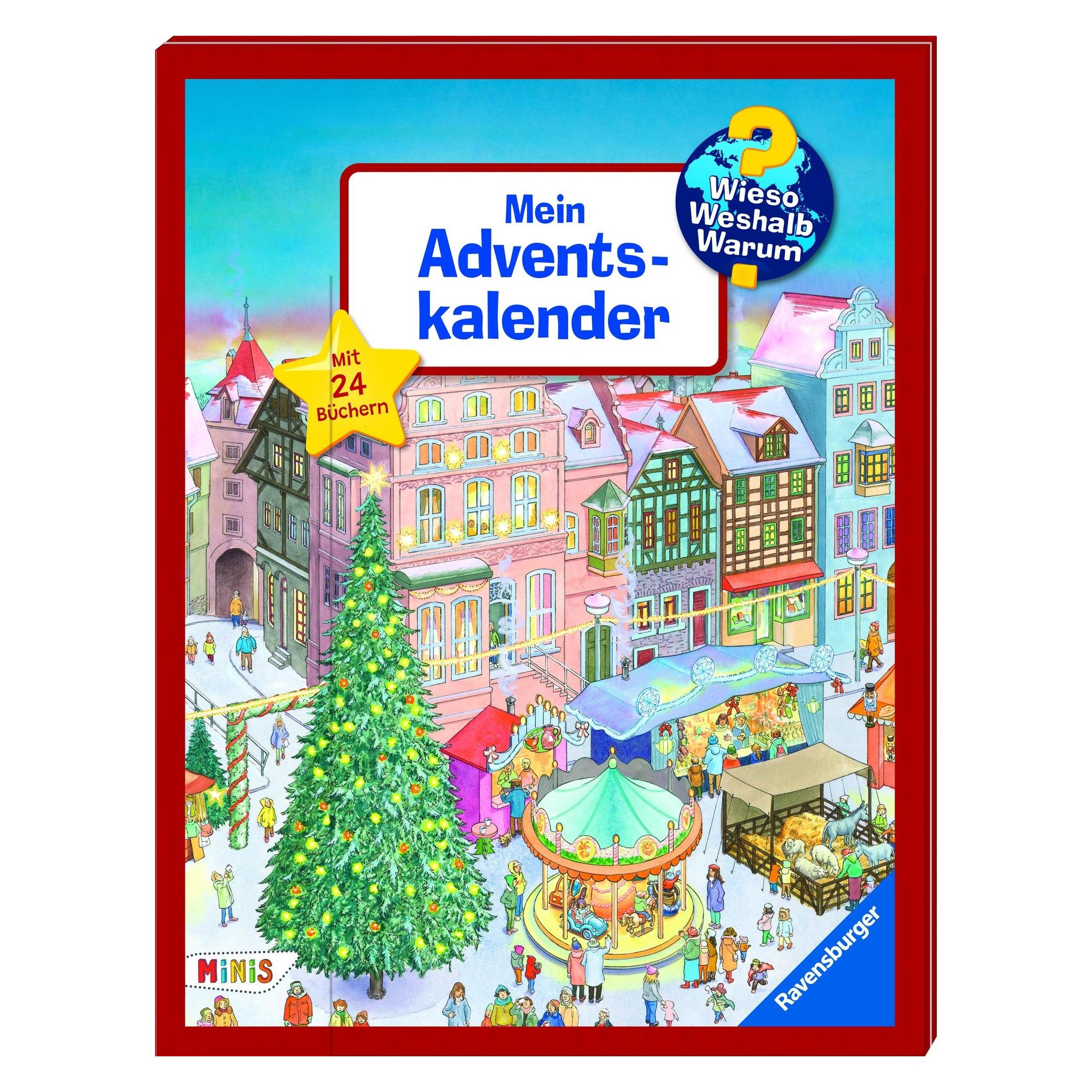 Ravensburger Wieso? Weshalb? Warum? Minis - Mein Adventskalender H26 (24 Türchen) (46454)