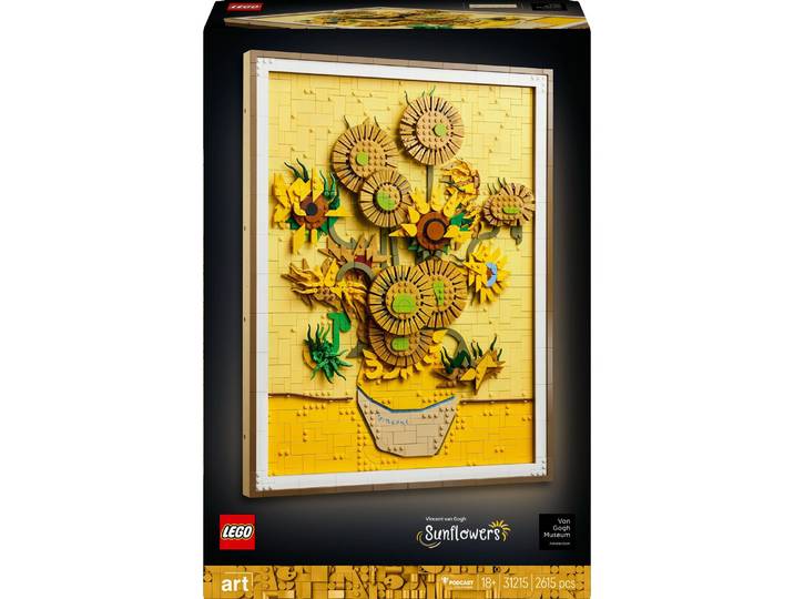 LEGO Art Vincent van Gogh – Les Tournesols 31215 LEGO