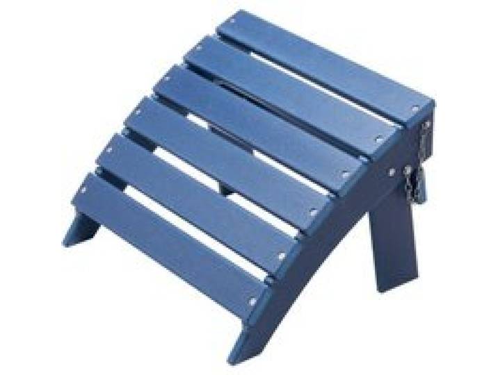 VEVOR Fußstütze für Adirondack-Stühle, 400x480x330 mm, klappbarer Adirondack-Ottomane aus HDPE-Kunststoff, Gartenstuhl weit verbreitet für Außenbereich, Veranda, Pool, Rasen, Hinterhof, blau