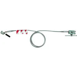 Dehn 752193 Erdungsvorrichtung 70 mm2 L 12000mm Al m. Schienenklemme Ausf. Knebel BEV UKH K 70 12000AL BEVUKHK7012000AL