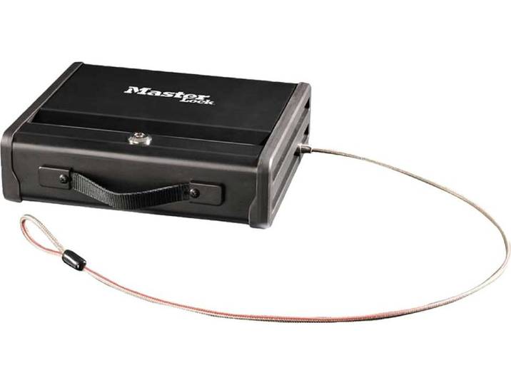 Coffre-fort compact Master Lock avec câble de fixation - format S - PP1KML