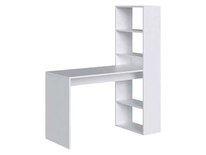 Bureau effet bois blanc 120x53 cm