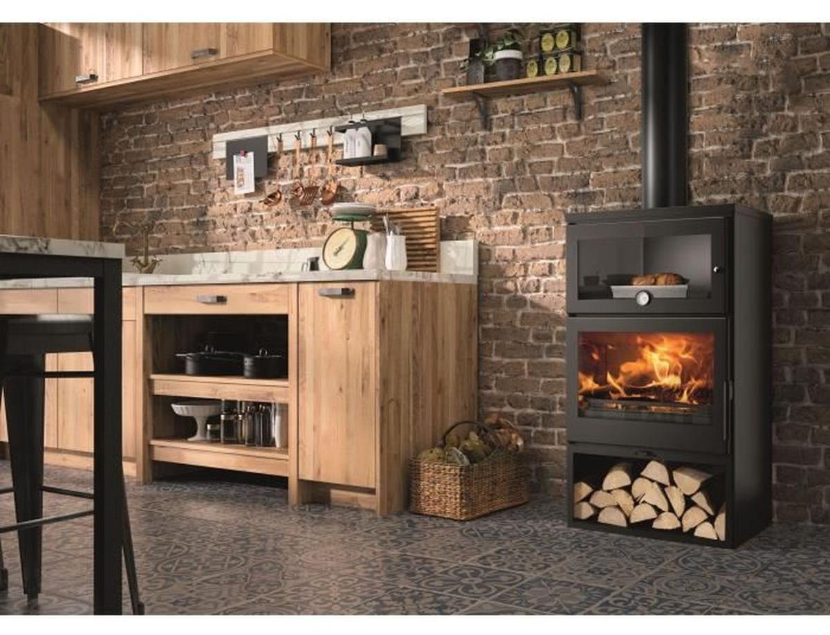 Holzofen - PANADERO - Zamora Ecodesign - 7,1 kW - Holzscheite 50 cm