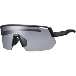 Shimano, Unisex, Sportbrille, Technium L-PH (Matte Black, Grau), Grau, Schwarz
