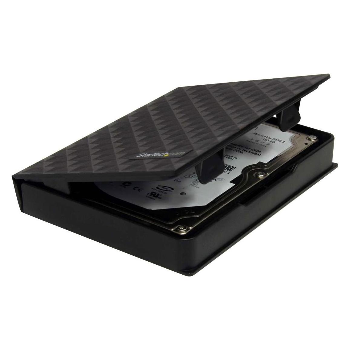 StarTech HDD Protector Case Black 3pk (HDDCASE25BK)